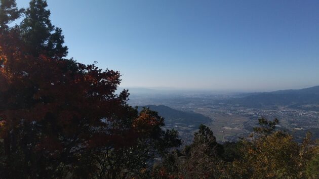 頂上からの景色