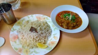 鶏とひよこ豆のカレー