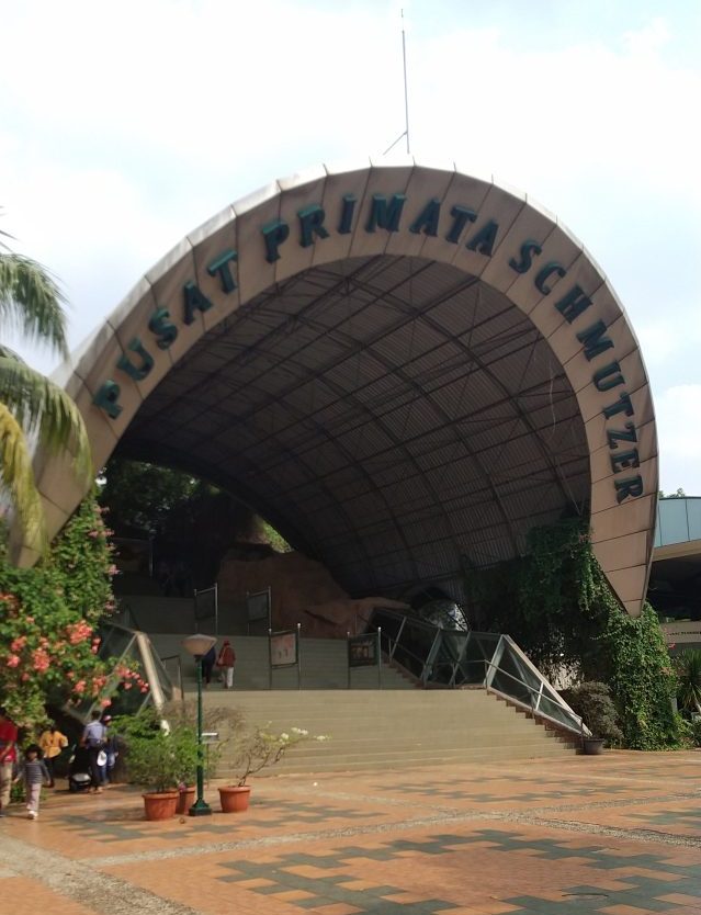 インドネシア ジャカルタ ラグナン動物園 霊長類センター(Schmutzer Primate Center)