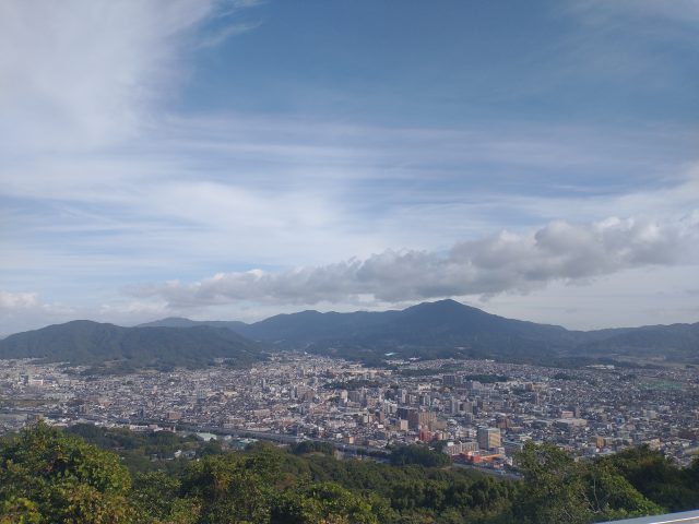 福岡 天拝山からの眺め