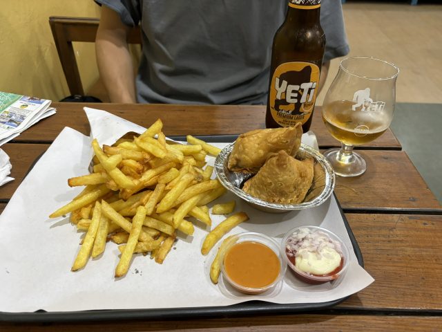 B.K.'s Place 注文したメニュー