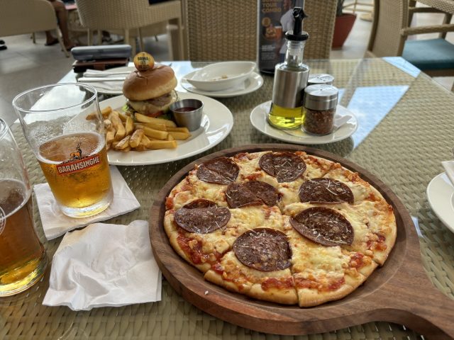 Hard Rock Cafe Kathmandu 注文したメニュー