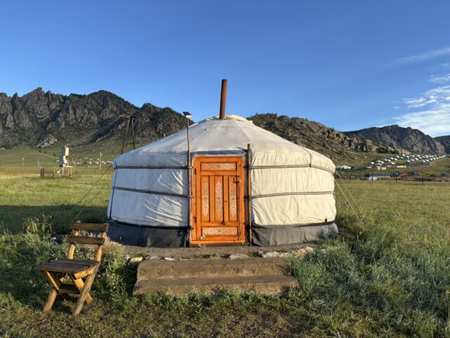 モンゴル テレルジ My Mongolia Eco Ger Camp 宿泊したゲル