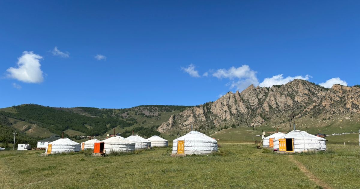 モンゴル旅行で宿泊したテレルジ国立公園のゲル "My Mongolia Eco Ger Camp"