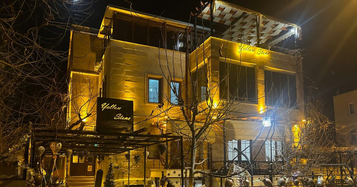 トルコ カッパドキア ギョレメ のおすすめホテル "yellow stone house"
