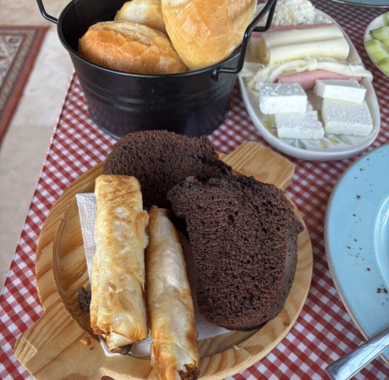 トルコ カッパドキア ギョレメ のおすすめホテル "yellow stone house"の朝食