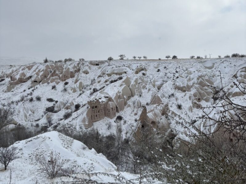 トルコ 冬のカッパドキア グリーンツアーで訪れたピジョンバレー